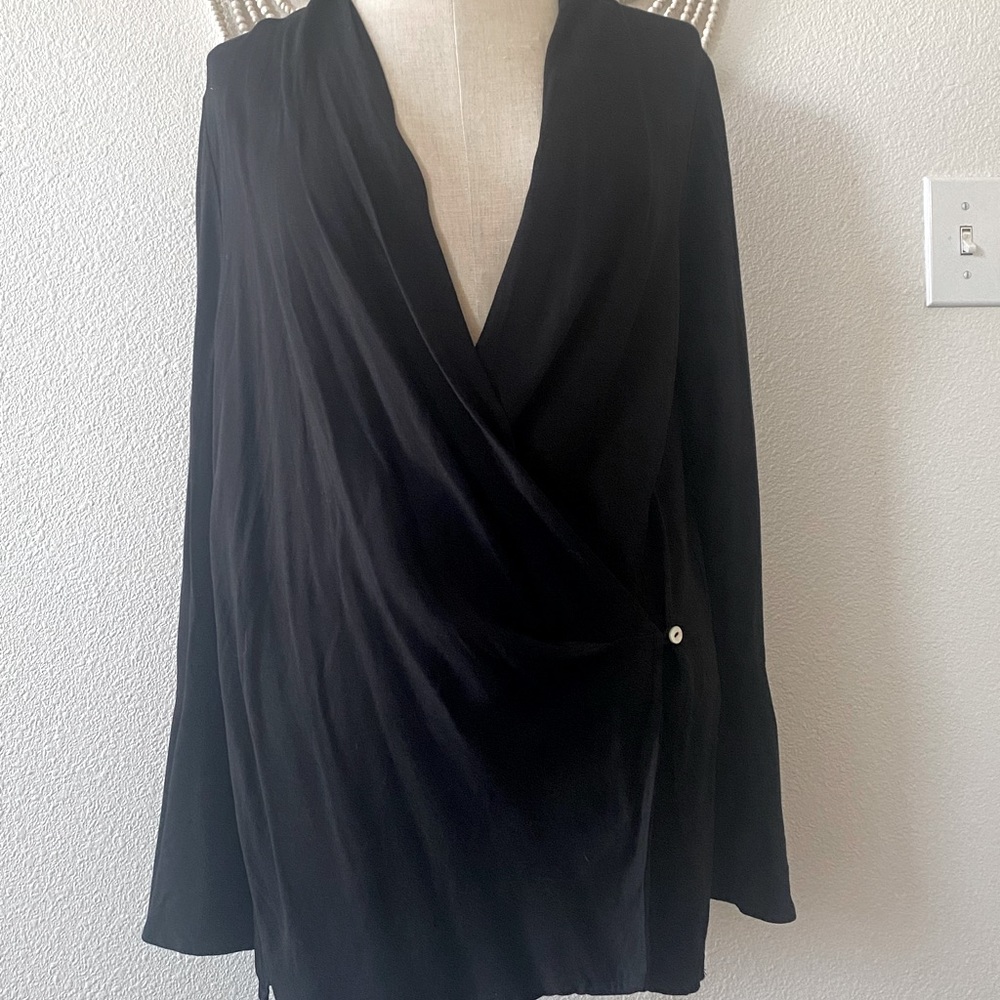 Beautiful half wrap blouse